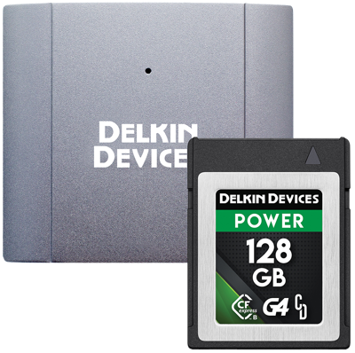 CFexpress G4 Power I Type B I R1790/W1560 (G4) 128GB incl cardreader (DDREADER-62)