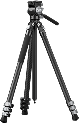 5885 Portable Carbon Fiber Tripod for Action Cameras