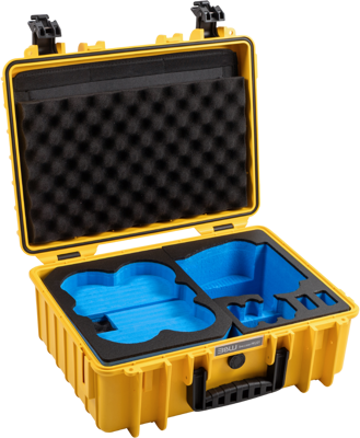 BW Outdoor Cases Type 5000 for DJI Avata360 I Yellow