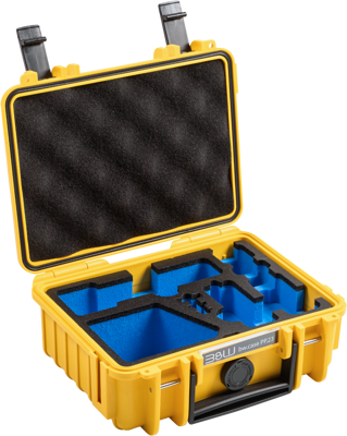BW Outdoor Action Case Type 500 DJI Osmo Pocket 4 Creator Combo I Yellow