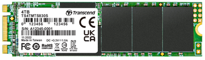 SATA III 6Gb/s M.2 SSD 830S, M.2 2280 SSD, SATA3 B+M Key, TLC (ultra-compact) 1TB