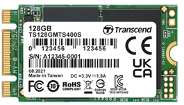 SATA III 6Gb/s M.2 SSD 400S, M.2 2242 SSD, SATA3 B+M Key, MLC I 128GB