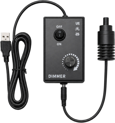 USB Coaxial Light (⌀8mm,3W LED) for Aksen lens
