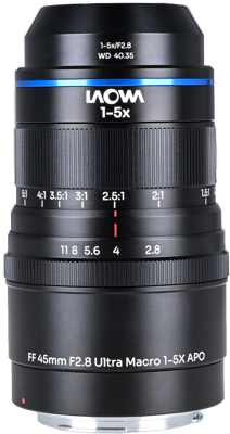 Aksen 45mm f/2.8 1-5X Ultra Macro APO Canon EF