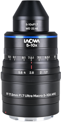 Aksen 17.5mm f/1.7 5-10X Ultra Macro APO Canon EF
