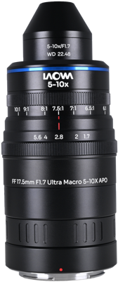Aksen 17.5mm f/1.7 5-10X Ultra Macro APO Nikon Z