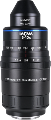 Aksen 17.5mm f/1.7 5-10X Ultra Macro APO Fuji X