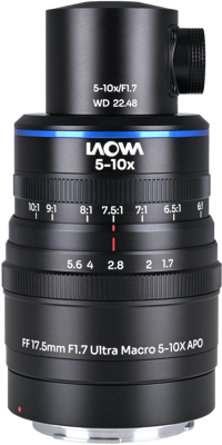 Aksen 17.5mm f/1.7 5-10X Ultra Macro APO (Coaxial Illumination Version) Canon EF