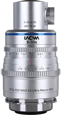Aksen 17.5mm f/1.7 5-10X Ultra Macro APO Cine (Coaxial Illumination Version) Arri PL