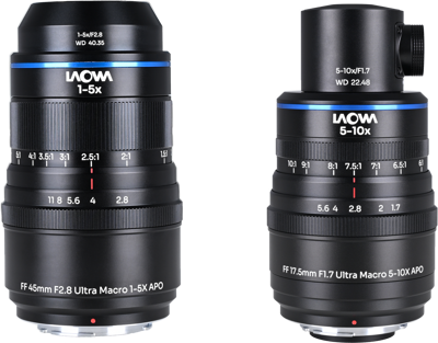 Aksen 2-lens Bundle  [45mm f/2.8, 17.5mm f/1.7 (Coaxial Illumination Version)] Nikon F