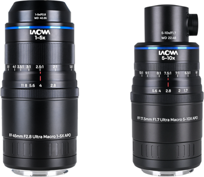 Aksen 2-lens Bundle  [45mm f/2.8, 17.5mm f/1.7 (Coaxial Illumination Version)] L-Mount