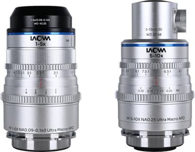 Aksen 2-lens Cine Bundle  [45mm f/2.8, 17.5mm f/1.7 (Coaxial Illumination Version)] Arri PL