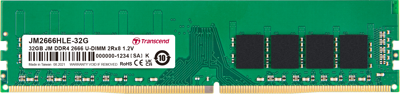 JetRAM DDR4-2666 U-DIMM CL19 (2Rx8) 32GB