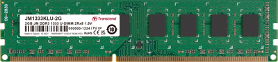 JetRAM DDR3-1333 U-DIMM CL9 (2Rx8) 2GB