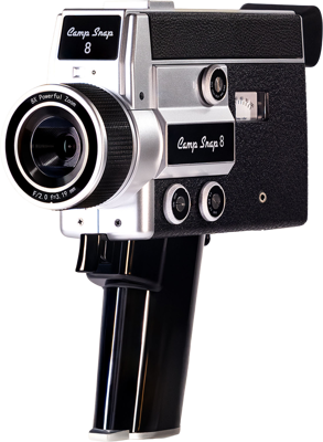 8 Video Camera Black