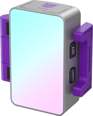 6370 Bi-Color LED Video Light for DJI Osmo Pocket 3 /4 /4P and Xtra Muse (Megatron Edition)