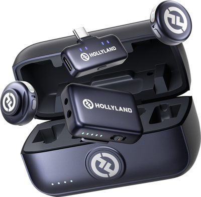 Lark M3 Combo 2TX&2RX with USB-C and Camera RX and 2 x Wireless Microphone