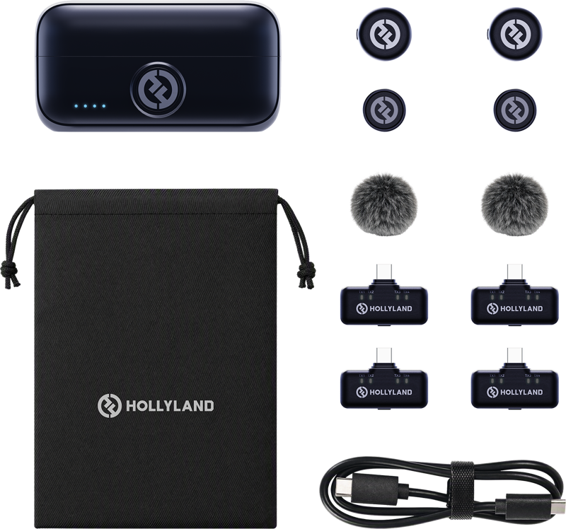 Zestaw Hollyland LARK M3 2TX i 4RX USB-C