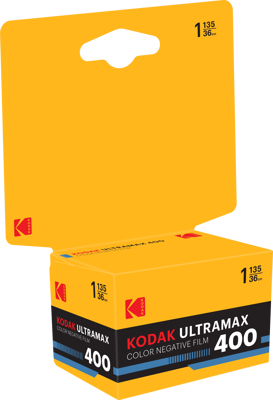 Eastman Kodak Ultramax 400 135-36 exp Carded