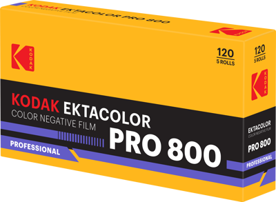 Eastman Kodak Ektacolor Pro 800 120- 5R