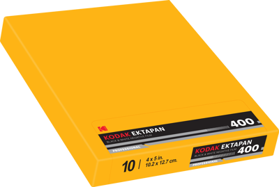 Eastman Kodak Ektapan 400  4X5 10 sh