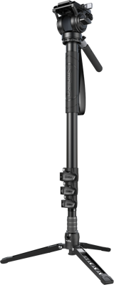 6622 Aluminum Monopod (4 sections) with Videohead