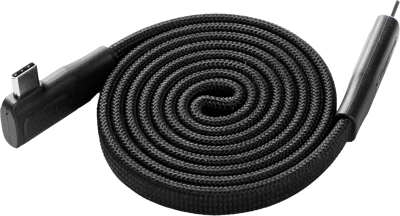 6866 USB-C Self-Coiling Data Cable (USB 3.2 Gen2x2 & 100cm, 240W)