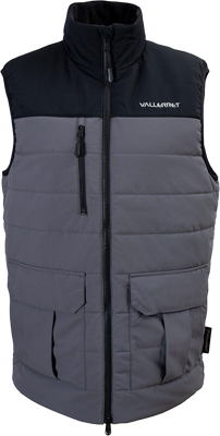 Insulated Camera Vest I Charcoal (M)