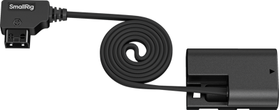6413 D-Tap to LP-E6P Attachable Self-Coiling Dummy Battery Power Cable
