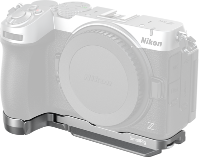 6696 Bottom Mount Plate for Nikon Z5IIC (Silver)
