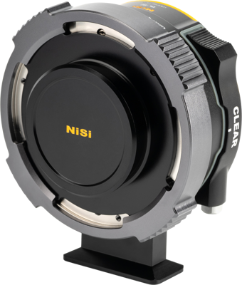 Cine Lens Mount Adapter with Drop-in Filter PL-RF