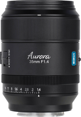 Aurora Series 35mm F1.4 Full-Frame Autofocus Lens Fuji X
