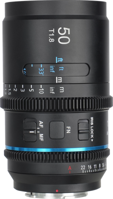 Astra T1.8 1.33x Full Frame Autofocus Anamorphic Cine Lenses 50mm_Blue Flare L-mount