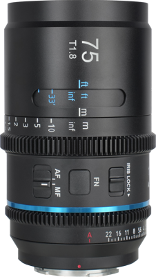 Astra T1.8 1.33x Full Frame Autofocus Anamorphic Cine Lenses 75mm_Blue Flare Sony E