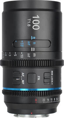 Astra T1.8 1.33x Full Frame Autofocus Anamorphic Cine Lenses 100mm_Blue Flare L-mount