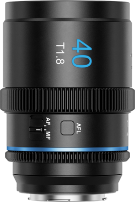 40mm T1.8 1.33X S35 AF Anamorphic Lens_Blue Flare Fuji X