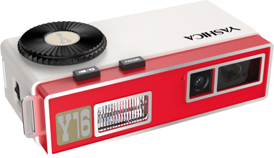 Y16 Pocket Camera Red including a 8GB micro SD Card