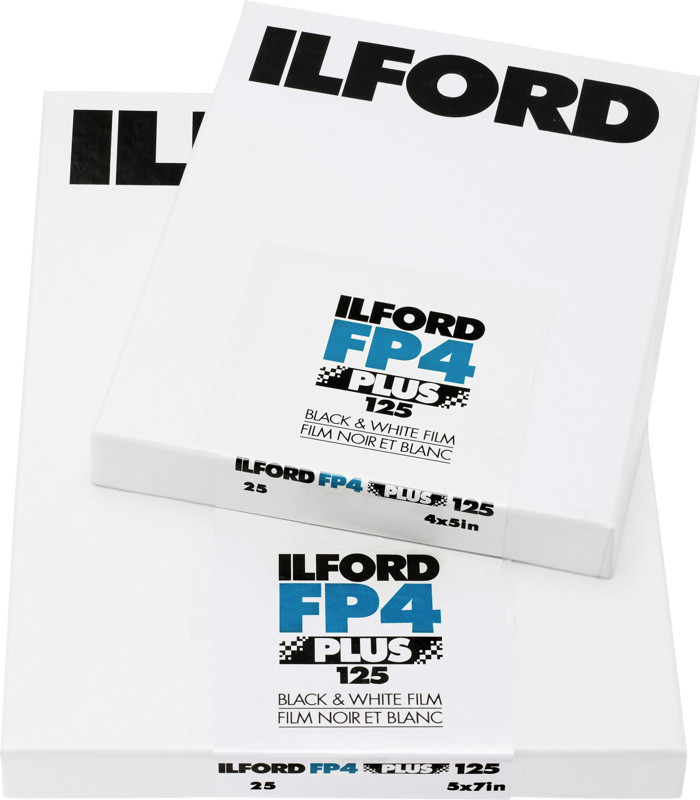 Ilford Photo Ilford FP4 Plus 4x5 25 Sheets Film