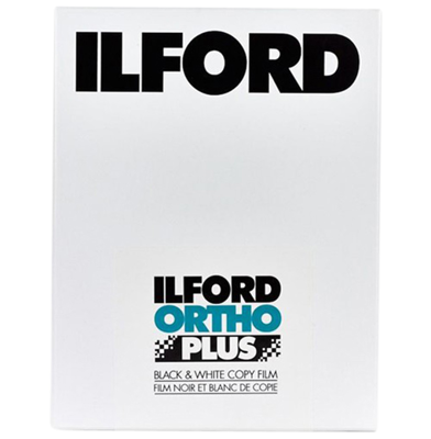 Ilford Ortho Plus 8x10 in 25 Sheets Film 