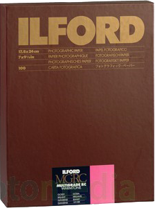 Ilford Multigrade Warmtone 1 m 17,8x24,0 100 Sh. 